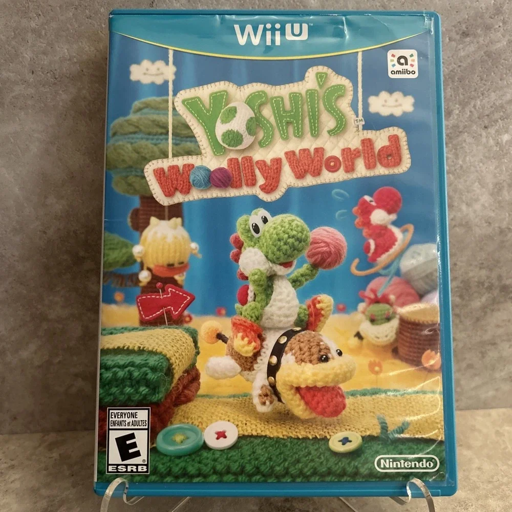 Yoshi's Woolly World (Nintendo Wii U, 2015) Complete CIB